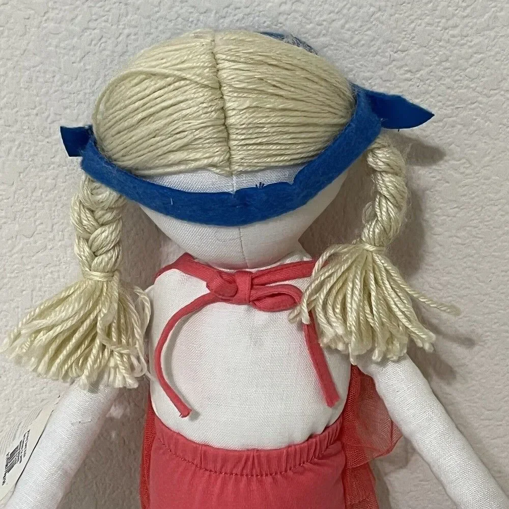 Pottery Barn Kids Designer Doll Manina Under the Sea Diver Snorkel Long Legs NWT